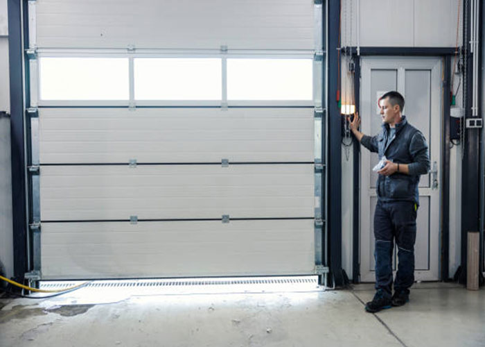 Garage door cable repair